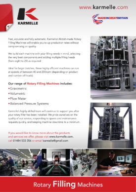 Download Rotary Filling Machines Brochure