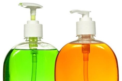 Cosmetic industry bottles